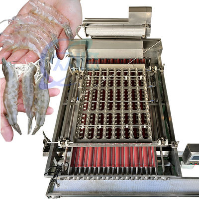 Stainless Steel Shrimp Peeling Machine Multiscene For Industrial