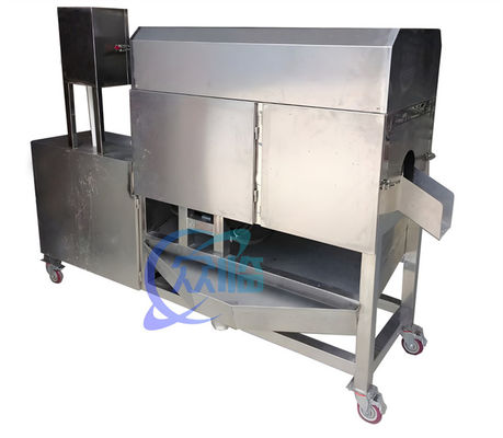 380V 50Hz Automatic Fish Fillet Machine , Practical Fish Viscera Cleaning Machine