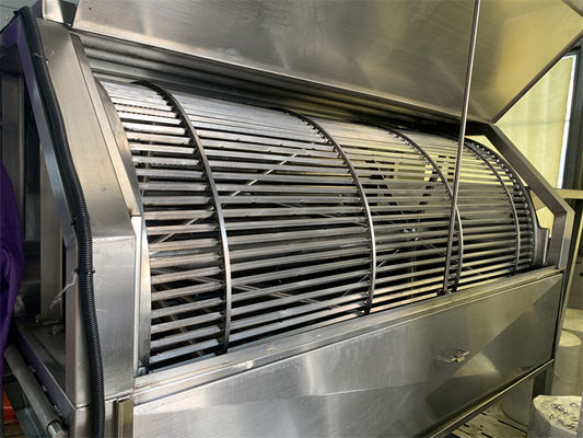Practical Fish Scaling Machine Wear Resistant 2200x1150x1600mm