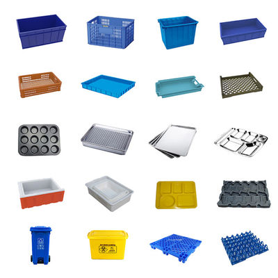 Industrial Durable Basket Washing Machine , Multipurpose Plastic Pallet Washer
