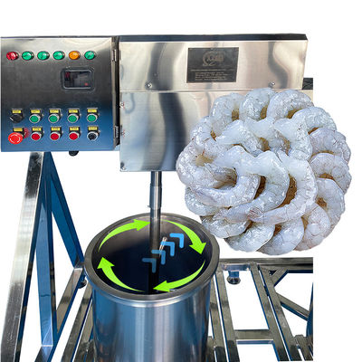 Shrimp soaking blender shrimp processing machine Immersion Mixer Insulation barrel mixer automatic mixer