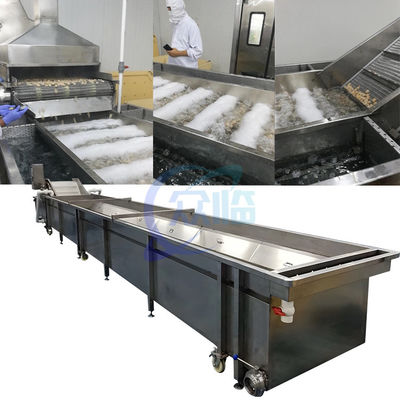 良い値段 煮たガキ 迅速冷却 水循環 煮たガキ 処理 蒸気 清掃 冷却 機械 オンライン