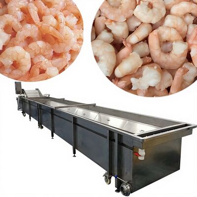 良い値段 ISO 2.2KW 自動商業魚加工カッター機、ギアとポンプ付き防食エビ調理機 オンライン