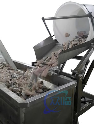 マルチシーン 2.2KW 魚加工装置 産業用サーモン加工設備