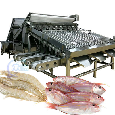 良い値段 4.9KW 実用的な魚の分類機 自動魚の分類装置 オンライン