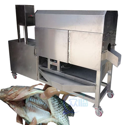 安定した50Hzサーモンフィレットマシン,多機能魚殺しの機器