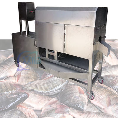 産業用 安定した 魚 腸切断 機械 ステンレス スチール 材料