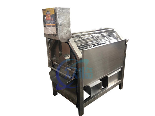 2.2KW Durable Fish Scale Remover Machine , Anti Corrosion Fish Descaling Equipment