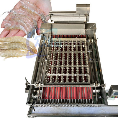 良い値段 タッチスクリーン エビ剥き機 マルチスクリーン 3000W 250-300KG/H オンライン