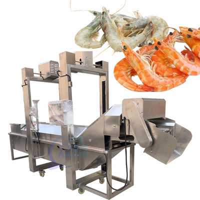 シューシ エビ加工 エビ生産ライン 海産物 魚類とエビ加工機械