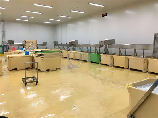 1000L ステンレス鋼の大きな垂直プラスチック粒子色混合機 電動ミキサー