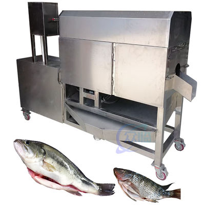 良い値段 魚の脱皮と内臓の機械は,304ステンレス鋼から作られています 魚の切断と清掃マシン オンライン