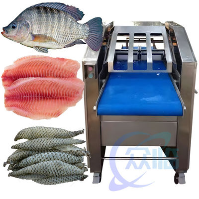 良い値段 20-30pcs/Min 魚の皮を去る機械 多用途のサーモン剥き機 オンライン