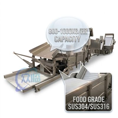 良い値段 Fully Automatic Prawn Head Removal Machine Hygienic SUS304 1500-2000KG 11.7KW 50Hz オンライン